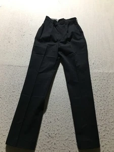 Red Kap Twill Work Pants Womens Size 6 Black Pockets Pleated PT11BK6 USA Made - Picture 1 of 9