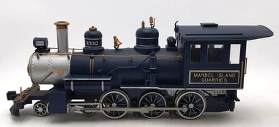 Bachmann 1332 G Marbel Island Quaries Line 4-6-0 Steam Locomotive #1332 - Custom - Image 1 of 4
