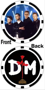 DEPECHE MODE - SALÓN DE LA FAMA DEL ROCK & ROLL - ***CHIP CONMEMORATIVO DE POKER*** - Imagen 1 de 2