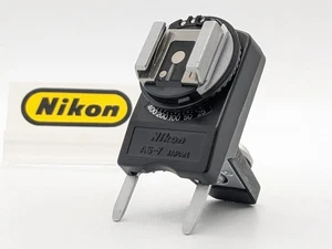 [Near MINT++] Nikon AS-7 Flash Unit Coupler for F3 from Japan #31935 - Picture 1 of 16