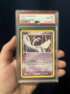 PSA 10 - 2005 Pokemon EX - Lugia - Unseen Forces #29 POP 79 - Picture 1 of 2