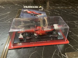 Ferrari F1 Big Scale Collection F10 Fernando Alonso 2010 Deagostini 1/24 Minicar - Picture 1 of 6