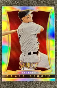 2013 Panini Select Silver Prizm CRAIG BIGGIO #115 MLB HOF Houston Astros - Picture 1 of 4