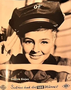 Original Aushangfoto - Sabine Sinjen - Sabine und die 100 Männer -  AHF Film - Imagen 1 de 1