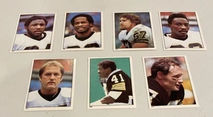 1981 Topps Stickers 7 Card Lot - Saints - Galbreath Chandler Harris - EX-NM - Picture 1 of 2