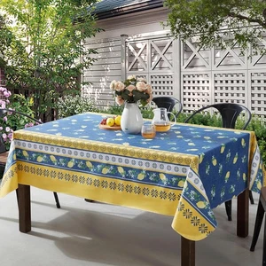 Home Bargains Plus French Country 70" x 52" (Rectangular), Blue - Picture 1 of 9