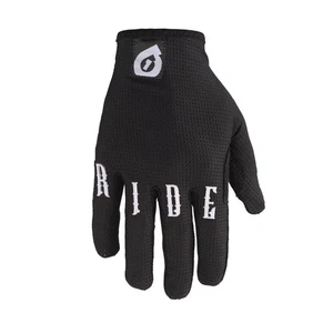 SixSixOne 661 Comp Gloves Adult Medium Black Full Finger MTB BMX Cycling Gear - Picture 1 of 4