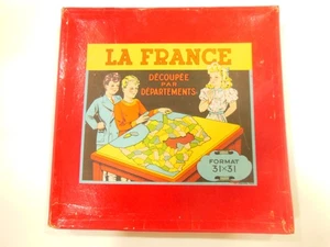 Puzzle LA FRANCE decoupée par departements par CAPENDU - Picture 1 of 3