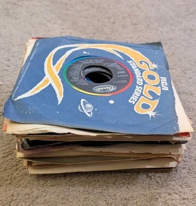 40 80s New Wave Pop Rock 45 Rpms 7" Phil Collins Thompson Twins Inxs Springfield - Picture 1 of 8