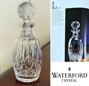 New Vintage WATERFORD CRYSTAL Lismore Wine Liquor Decanter IRELAND - Picture 1 of 13