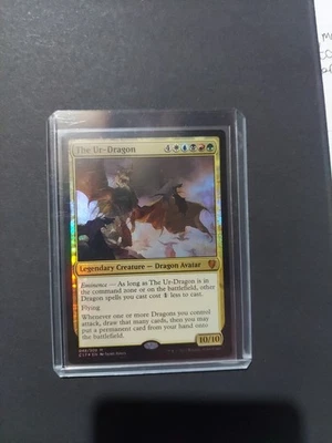 Magic: The Gathering 2017 Commander Ur-Dragon Foil Card #48 - Image 1 of 4