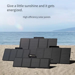 ECOFLOW 100W 25% Portable Solar Panel Foldable Solar Charger for Power Station - Picture 1 of 10