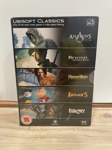 25 Years Of Ubisoft 5 PC Games Set Assassin's Creed, Far Cry, Beyond Good & Evil - Picture 1 of 8