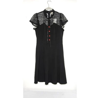 New with tags. Belle Poque black dress. Size medium. - Image 1 of 4