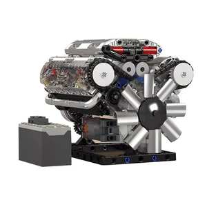 Bloques apilables visibles para modelismo de ingeniería de motores V8 totalmente nuevos - Imagen 1 de 22