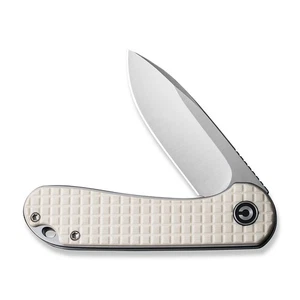 Civivi Knife Elementum Liner Lock C907A-3 White G10 D2 Steel Pocket Knives - Picture 1 of 8