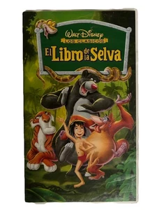 Walt Disney Los Clasicos "El Libro De La Selva" Das Dschungelbuch Spanische VHS-Kassette - Bild 1 von 3
