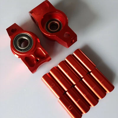 CNC alloy adjustable rear wheel hub carrier bearing seat for HPI Rovan baja 5b - Image 1 of 4