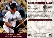Aaron Clark 2001 Multi-Ad Hudson Valley Renegades #7 Card *AutographDen*