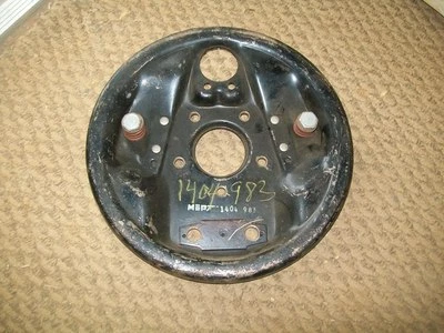 54 Plymouth Dodge 1953 nuevo en stock MoPar 10" rueda trasera freno placa de respaldo #1404983 Foto 1 de 2