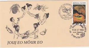 1994 Marshall Islands FDC cover WWII Japanese Defeated at Truk - Picture 1 of 2