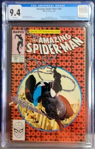 ERSTAUNLICHE SPIDER-MAN 300 CGC 9,4 WP Herkunft und 1. vollständiges Aussehen von GIF - Bild 1 von 4