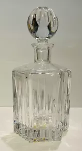 Vintage 24 % Bleikristall Dekanter schwer mit Kugelstopper Barware Spirituosenhalter - Bild 1 von 5