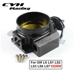 LS 102MM Aluminum Throttle Body For GM LS1 LS2 LS3 LS6 LS7 LSX Engines - Foto 1 di 3