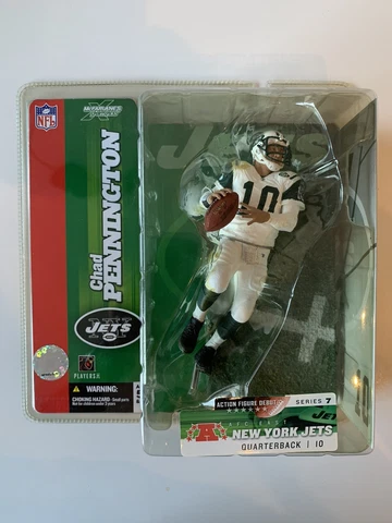 McFARLANE SPORTSPICKS NFL SERIES 7 CHAD PENNINGTON QB NEW YORK JETS Cover