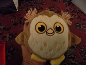 Purse 2012 Wild Republic Owl Plush Stuffed Bird Coin Change Purse Kiss Lock 6"T - Picture 1 of 5