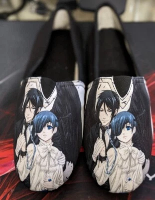 Anime Black Butler Slip On Shoes - Изображение 1 из 4