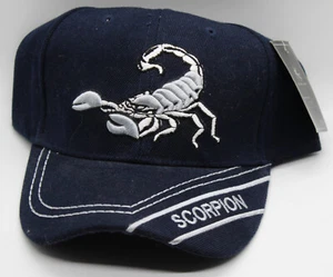 VINTAGE KC STAR CAP HOOK & LOOP BERRETTO/CAPPELLO REGOLABILE SCORPIONE CON ETICHETTA MAI INDOSSATO - Foto 1 di 5