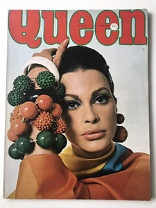 QUEEN Magazine 1966, Anthony Haden-Guest, Pucci, 1960’s Fashion, Spider-Man - Picture 1 of 7