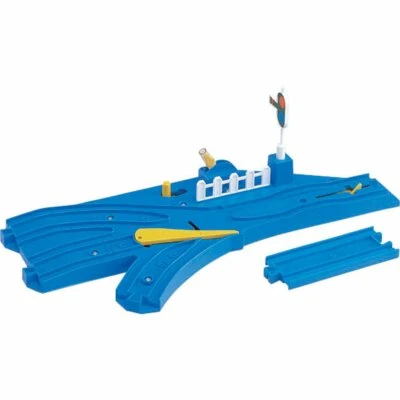 Takara Tomy Plarail Pla Rail R-16 Automatic point rail (with 1/2 straight rail)  - Image 1 of 3