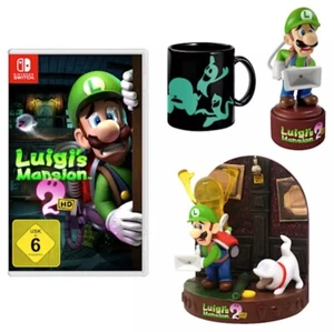 Luigi's Mansion 2 HD Shock Dreck set completo bonus preordine - NUOVO & IMBALLO ORIGINALE - Foto 1 di 1