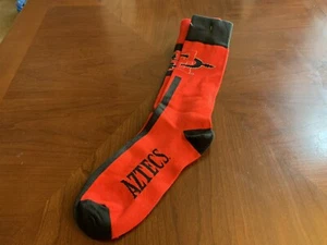 San Diego State University SDSU Aztecs Socks Size Medium, Large FREE SHIPPING - Picture 1 of 5