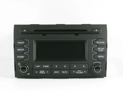 Original KIA / Hyundai Autoradio CD Player RDS MP3 AM110IWEE Part. 96150-3U010WK - Bild 1 von 3