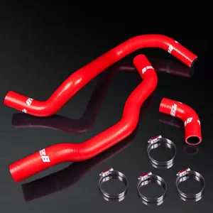 Kit de manguera de silicona radiador rojo UPGR8 06 Honda Fit Jazz 1.3L 1.5L L15 L13 4 capas - Imagen 1 de 1