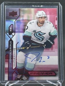 2021-22 Upper Deck Premier Base Auto Jordan Eberle #46 - SEATTLE KRAKEN