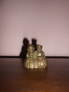 Campana in ottone massiccio coppia olandese - Foto 1 di 7