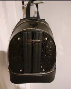black backpack river island