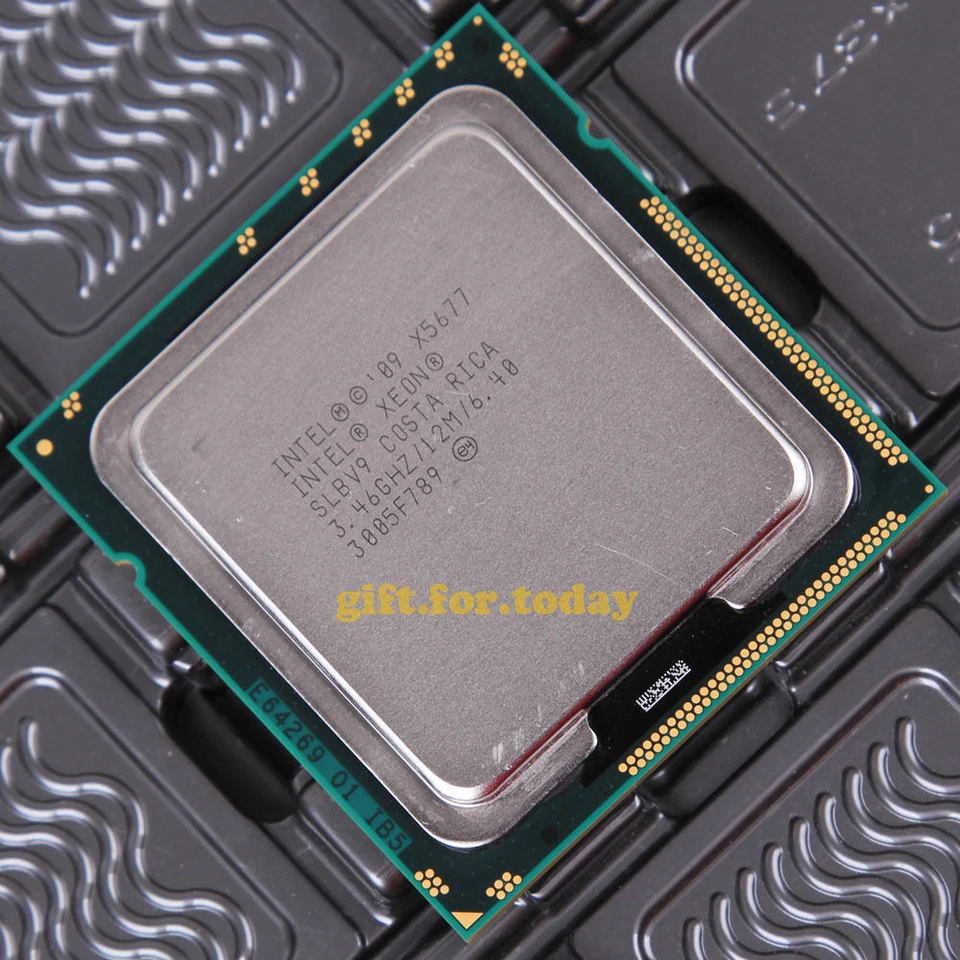 Original Intel Xeon X5677 3.46 GHz Quad-Core (AT80614005145AB) Processor CPU - Image 1 of 1