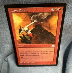 MTG - Lava Storm - Weatherlight - NM - Free Shipping! - Buy more & Save! - Picture 1 of 2