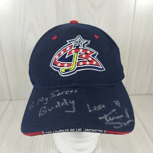 Vintage Columbus Blue Jackets Hat #11 Zephyr Stinger NHL Hockey Kevin Dineen - Picture 1 of 12