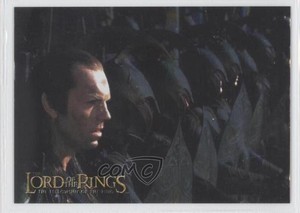 2001 Topps The Lord of Rings: Fellowship Ring European Special Foil Elrond 0lk4