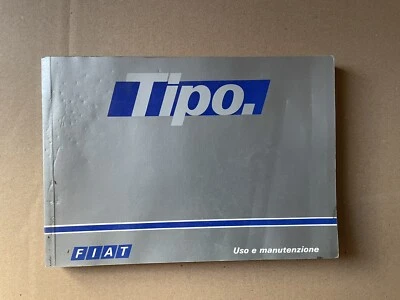 FIAT TIPO: MANUALE USO E MANUTENZIONE - Immagine 1 di 3