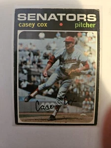1971 TOPPS CASEY COX #82 VG/EX COMBINED SHIPPING - Picture 1 of 2