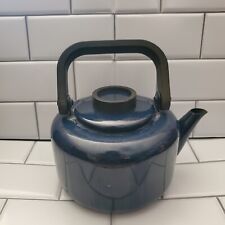 Mid century modern vintage Dansk Gunnar Cyren tea pot kettle early 70s enamel