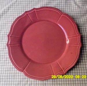 SET MIT 2 TELLERN NIDERVILLER MÄRCHEN ROT ROSA HIMBEERE 23 CM - Bild 1 von 14