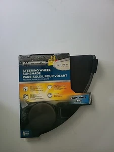 WeatherPro Steering Wheel Sunshade Cover 18" x 18" Universal Fit - Picture 1 of 4